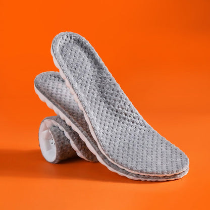 Semelles intérieures en peluche