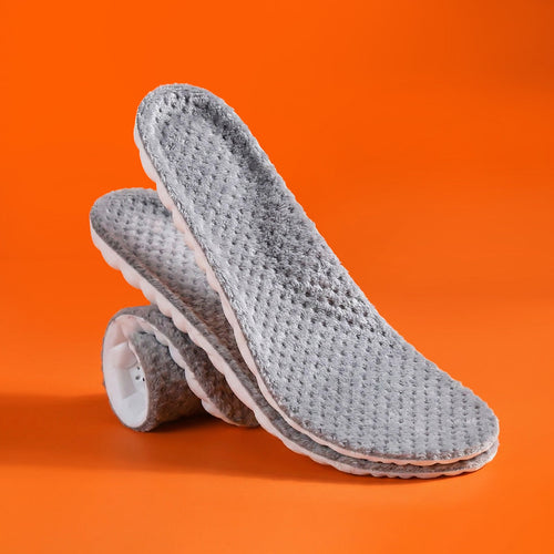 Semelles intérieures en peluche